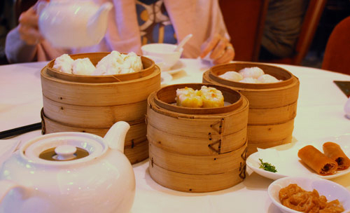 G Wheatley dimsum Dim Sum at Lei Garden in Hong Kong chinese